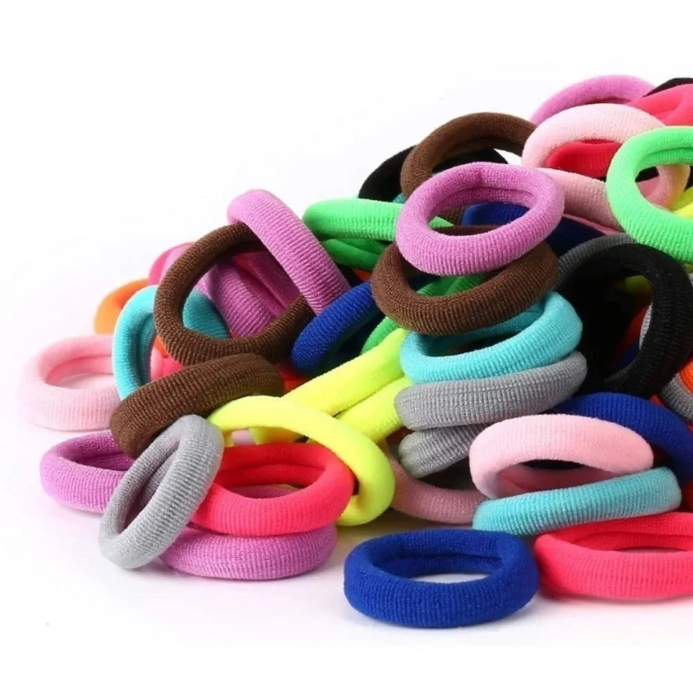 3 Packs Baby Hair Ties,‎ Elastic Hair Bands Soft Scrunchies for Toddlers Infants